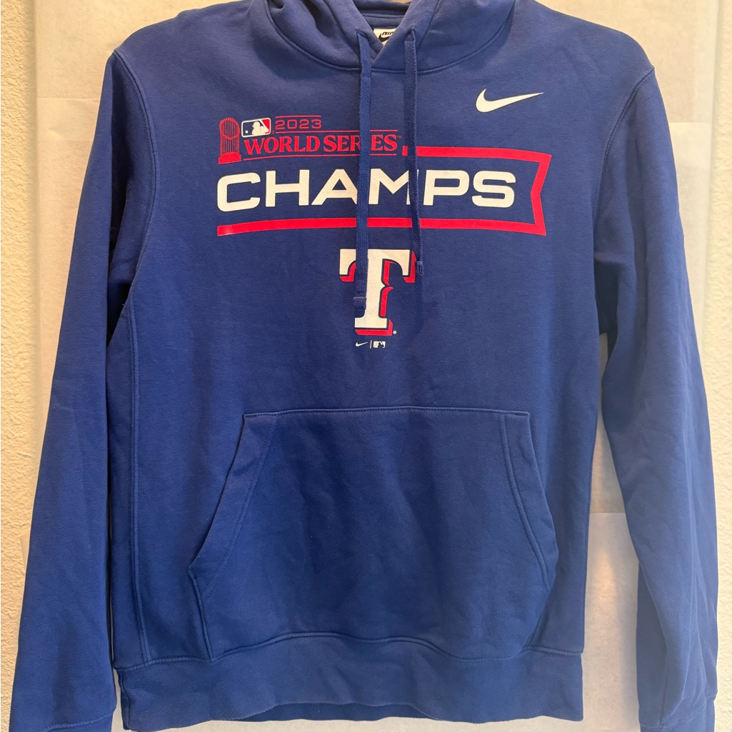 Nike Blue World Series Hoodie, Men’s Size S